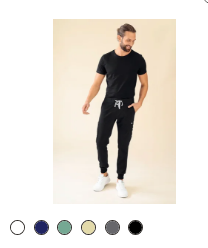 KAERE Bukse med lårlomme unisex  NYHET